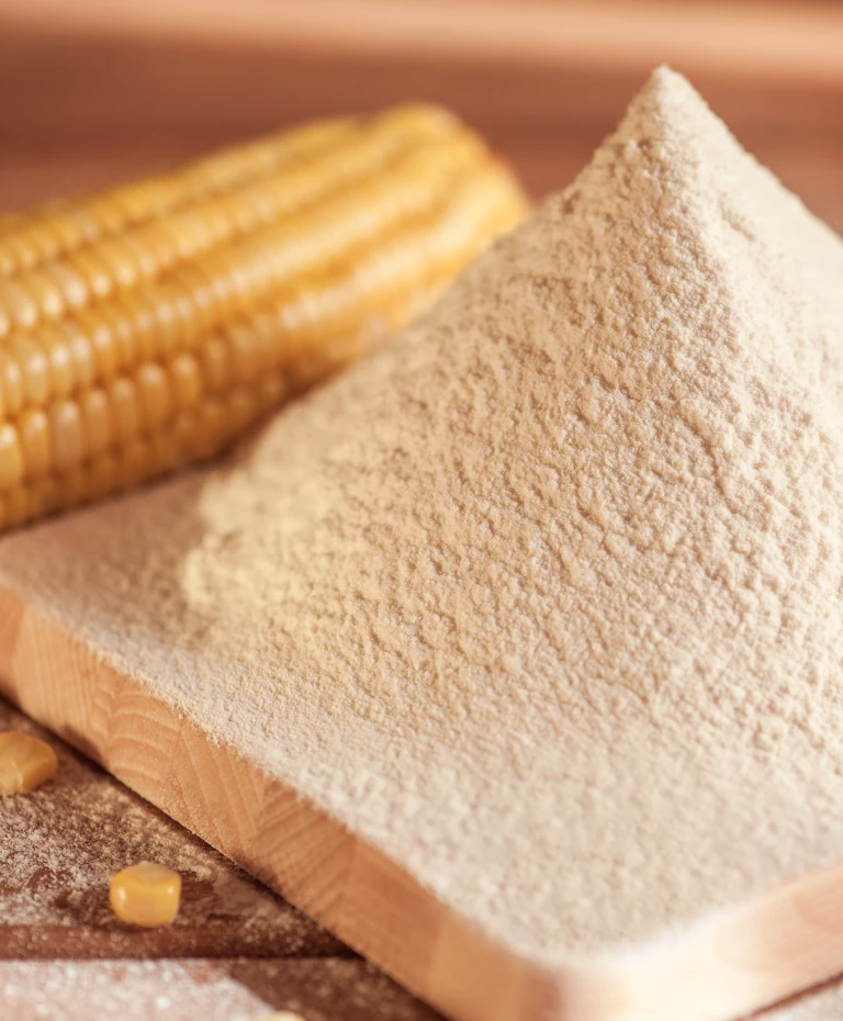 Mąka kukurydziana i kukurydza