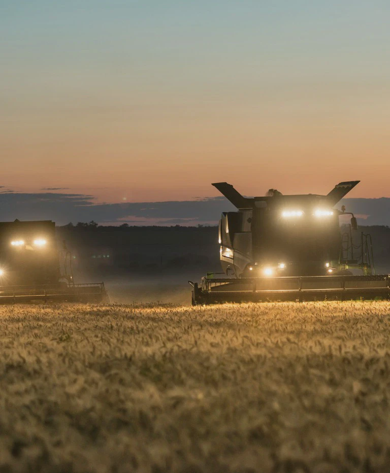 maszyny rolnicze koszenie zbóż i&nbsp;kukurydzy